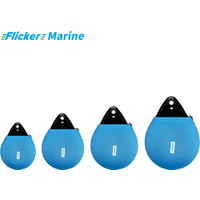 Boat Buoy Covers Blue 1/2/4 Pack, Durable Marine Fender Protector, UV-Resistant Neoprene Boat Bumper Cover