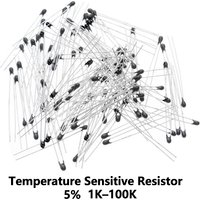 MF52 MF11 NTC Thermistor 3950K 5% Temperature Sensitive Resistor 1K–100K 5K 10K 20K 47K 50K 100K