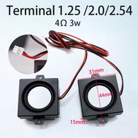 1PCS Speaker 3 Watt 4 Ohm Single Cavity Mini Speaker Full-Range Cavity Mobile Portable Advertising Machine Speaker Connector
