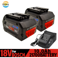 New For Bosch Professional System ProCORE Cordless Tool Battery BAT609 BAT618 GBA18V8 Replacement Battery 21700 10.0Ah Battery