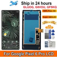 100% Tested 6.7‘’AMOLED Screen For Google Pixel 6 Pro LCD Display Touch Panel Digitizer Assembly Replacement Pixel 6 Pro LCD image 4