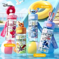 Disney Water Bottle for Primary School Children Unisex Summer Water Bottle Direct-Drink Cup Sports Water Bottle