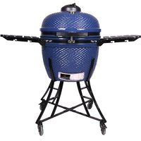 24inch Kamado Egg Grill Rotisseri Barbecue/BBQ Grill Outdoor Charcoal Outdoor Garden Portable Bbq Stove Ceramic Kamado Oven