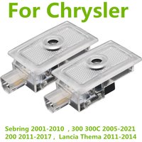 For Chrysler 300 300C Sebring Lancia Thema 200 LED Car Door Courtesy Projector Warning Lamp Ghost Shadow Welcome Light Accessory
