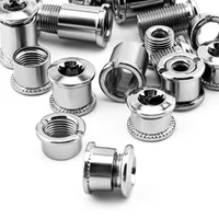 AliExpress NONE 5pairs Bike Chainring Bolts MTB Crankset Screws for Single Double Triple Chainrings Cycling Crank Parts Accessories