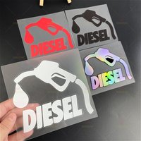 1PC Diesel Fuel Sticker Set, Multicolor Waterproof Vinyl Decal for Car Truck Motorcycle Helmet
