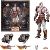 Anime God Of War Ghost Of Sparta Kratos Action Figures 18cm PVC Movable Collection Ultimate Kratos Model Decoration Toys Gifts