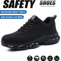 Steel Toe Safety Shoes for Men Women Comfortable Breathable Non Slip Work Shoes Security Protective Shoes Comfortable Sneakers