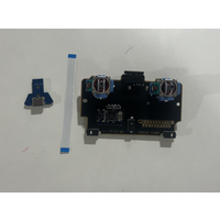 DIY Gamepad Motherboard for DS4 Mods - GP2040 Based, USB-C, 16-Bit Hall Effect Joysticks, Dual 1KHz Gyro & Polling Rate