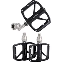 AliExpress GOLDIX MEROCA Quick Release Bicycle Pedals 3-Bearing Non-slip Aluminum Alloy Folding Bicycle Pedals Bike Pedal