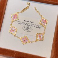 18K Gold Plated Timeless Pink-Tone Rhinestone Bracelet Minimalist Luxury Fashion Jewelry Gift for Her