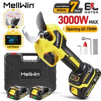 Sécateur électrique sans fil MELLWIN 60MM 3000W pour branches d'arbres fruitiers, outil électrique pour batterie Makita 18V