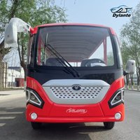 8-14 Seat Luxury Electric Sightseeing Car 72V 4000W Scenic Area Transportation Vehicle City Passenger Car