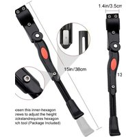 AliExpress Adjustable Bike Kickstand Aluminum Rear Side Bicycle Stand for Bike 22