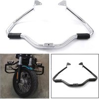Compatible With Harley Dyna Street Bob FXDB Fat Bob FXDF Low Rider Super Glide 2006-18 Engine Guard Crash Bars Bumper Protector