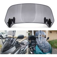 Motocykl uniwersalne przedłużenie przedniej szyby regulowany Spoiler zaciskowy deflektor szyby przedniej dla BMW Kawasaki Yamaha Honda Suzuki