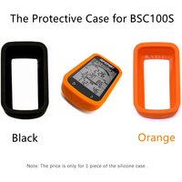 Silicone Protective Cover for IGPSPORT BSC100S iGS100S Black Case of GPS Bike Bicycle Computer Protection with Screen Film