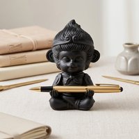 (9*5.5cm) Newest 3D Print China Mythical Figure Monkey King Pen Holder Creative Office Desktop Pen Stand Decoration Ornaments