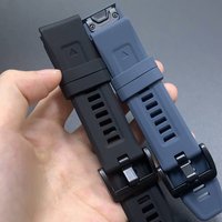 22 26mm Quickfit Band for Garmin Fenix 5 5x plus/6 6X/7 7X/8 Pro 47mm 51mm Forerunner 970 965 Mk3i Sport Silicone Strap Bracelet