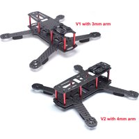 High Quality ZMR250 QAV250 250 250mm with 3mm or 4mm Arm Carbon Fiber Quadcopter Frame Kit For FPV Drone