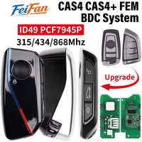 FeiFan 315/433/868Mhz ID49 Promixity Keyless Go Car Remote Key For BMW 1 3 5 7 Series X1 X3 X5 X6 X7 BDC CAS4 CAS4+ FEM FSystem