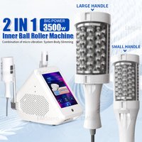 EMSzero 360 Degree Rolling Cellulite Massage Tools for Women Shaping 9D Vacuum Inner Ball Roller Body Massagers Fat Reducer.