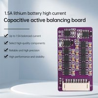 1.5A Lithium Battery High Current Capacitive Active Balancing Board 3S 4S 5S 6S 7S 8S 13S 14S 17S 21S