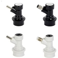 Beer Keg Connector Dispenser Ball Lock Disconnect Liquid / Gas Connectors 1/4'' For Ball Lock Keg Homebrew Tools
