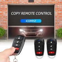 10Pcs 5Pcs Wireless RF 433Mhz Remote Control Duplicator Copy Code Opener for Garage Door Gate Key