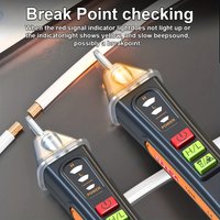 T-02A/B Non-Contact Voltage Detector Electrical Tools Voltage Indicator Tester Pen Voltage Test Smart Breakpoint Finder 12-1000V