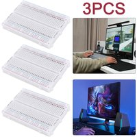 1-10PCS 400 Points Breadboard 400 Hole Breadboard MB-102 Solderless PCB test Board MB102 Test Develop DIY Mini Bread Board New