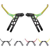 AliExpress NONE Folding Bicycle Brake Lever Left & Right CNC Aluminum Alloy MTB Mountain Bike Mechanical Disc Brake Handle for Brompton