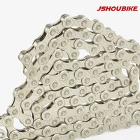 AliExpress JSHOU BIKE JSHOUBIKE1/6/7/8/9/10/11/12Speed Chain Mountain Road Bike Electroplating rust prevention MTB Variable speed chain bicycle Parts