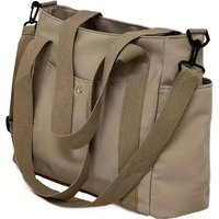 Large Capacity Nylon Crossbody Bag Casual Solid Color Messenger Shoulder Bag with Removable Strap