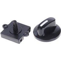 4-Position 3-Way Rotary Selector Switch with Knob, 13A 120VAC for Fan