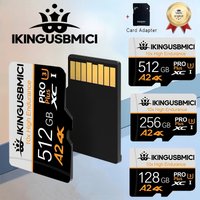 High Endurance SD Cards Memory Card Micro TF SD Card TF Cards 32GB 512GB 256GB High Transfer A1 for PC Mac GoPro Surveillance