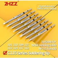 OEM C115 Soldering Iron Tips C115-101 109 110 112 113 114 117 127 Heating Core Compatible JBC Soldering Station NT115-A Handle