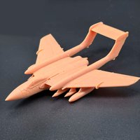1PCS 1/144 1/350 Scale DH110 Sea Vixen Shipboard Fighter Model 3D Printed Aircraft no Landing Gear for Military Diorama Scene