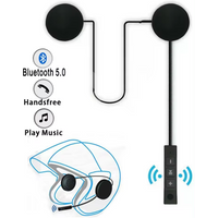 AliExpress Bluetooth Motorcycle Helmet Headset BT5.0 Wireless Riding Headphone Anti-interference Motor Bike Handsfree Helmet Headsets