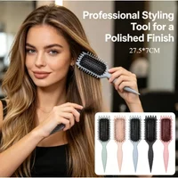 Anti-Pull Detangling Salon Curly Hair Styling Brush Shaping Comb Tool for Men & Women Daily Use in Salons