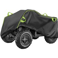 AliExpress NONE Black Thicken 210D M L XL XXL XXXL Quad Bike ATV Cover Universal Waterproof Motorcycle Vehicle Scooter Kart Motorbike Covers