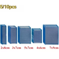 5/10PCS Double Sided PCB Prototype Board 2x8cm 3x7cm 4x6cm 5x7cm 7x9cm Blue Universal Printed Circuit Board DIY Electronic Kit