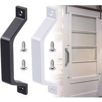 Hardware Aluminum Alloy Barn Door Pull Handle Black White Heavy Duty Door Handles Garage Door Handle Garage