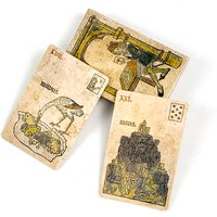 Oracle Cards Leisure Entertainment Card Family Gathering Divination Deck Board Playing Card Game Small Poker Size Retro Style