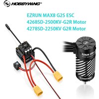 HOBBYWING EZRUN MAX8 G2S 160A ESC 4268SD/4278SD Waterproof Brushless Motor For RC Cars Off-Road Vehicles Monster Trucks