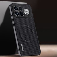 For Xiaomi Poco F8 Ultra Case Luxury Car Magnetic Holder Phone Case For Redmi K90 Pro Max 5G TPU Silicone Shockproof Back Cover