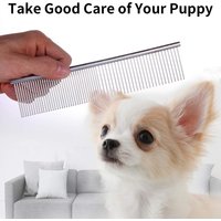 Puppy Grooming Comb Groomer For Dog stainless steel Groomer Pets Combs Hairbrush Cat Dog Grooming Combs Dog Hair Care