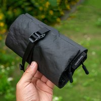 45g Ultralight Roll-Up Toiletry Organizer UHMWPE 3-Layer Mesh Pouch for Travel Backpacking Camping Hiking EDC Gear