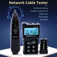 Noyafa NF-8209 Internet-Kabeltester mit LCD-Anzeige, Kabellängenmessung, RJ45-Kabelverfolgung, UTP Multifunktionstester, Netzwerk-Werkzeug