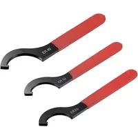 1Pcs ER25 ER32 ER40 Hook Wrench Spanner Collet Chuck For Milling Tool Lathe Tool Clamping Nut High Carbon Steel ER Spanner Part